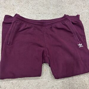 Adidas Men's Maroon Sweatpants
